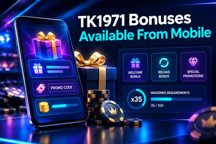 TK1971 Bonuses Available From Mobile